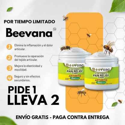 2 X 1 Crema Bee Vanna  El Poder De La Naturaleza